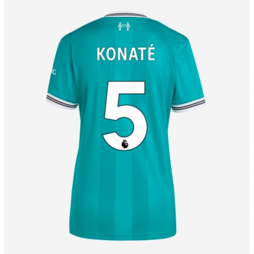 Liverpool Ibrahima Konate #5 Replica Third Shirt Ladies 2025-26 Short Sleeve Liverpool Ibrahima Konate #5 Replica Third Shirt Ladies 2025-26 Short Sleeve